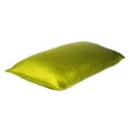 thumbnail image 4 of Lemongrass Dreamy Set of 2 Silky Satin Queen Pillowcases, 4 of 6