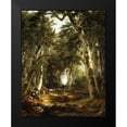 thumbnail image 2 of Durand, Asher Brown 15x18 Black Modern Framed Museum Art Print Titled - In the Woods, 2 of 5