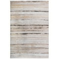 thumbnail image 2 of Stylish 2x3 Area Rug Loom & , Brown Striped, Non-shedding, Stain For Bedrooms Rug, To Stains And Shedding, Bedroom Desks, 2 of 2