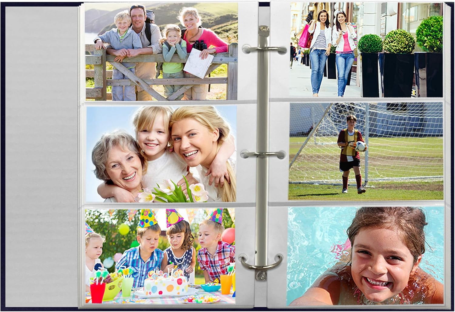 Pioneer Photo Albums Refill Pages for STC-46, STC-46D, STC-204 and STC-504 Photo Albums 30 Pockets Hold 4x6 Photos