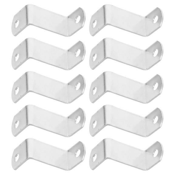 10pcs Metal Picture Frame Hardware Clips Right Angle Frame Clips Framing Tools Canvas Offset Clamps Ideal for Home Decoration Gallery Displays