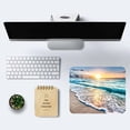thumbnail image 4 of Beach Sunset Mouse Pad,Cute Mouse pad,Custom Small Mouse Pads with Designs,Portable Office Non-Slip Rubber Base Wireless Mouse Pad for Laptop, 4 of 5