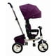 thumbnail image 2 of Triciclo Evolutivo Para Niños Semi-Plegable Asiento 360° Morado, 2 of 4