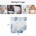 thumbnail image 5 of Summer Weeping Corals Cloth Napkins, Coastal Beach Starfish Conch Lake Blue Washable and Reusable Dinner Napkins Set of 2, Table Napkin for Kitchen Party Birthday Wedding Hotel Housewarming 20"x20", 5 of 9