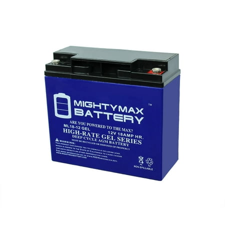 12V 18AH GEL Replacement Battery for Odyssey PC680