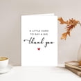 thumbnail image 6 of CCOCC Simple Thank You Card Gifts for Men Women,Appreciation Gifts for Teacher Boss,A Little Card to Say a Big Thank You, 6 of 7
