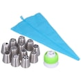 thumbnail image 4 of Punta de glaseado de flores varios estilos Acero inoxidable Operación simple Juego de puntas de tubería de fácil limpieza para decorar pasteles ANGGREK Otros, 4 of 8