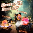 thumbnail image 4 of JoyStone Dinosaur RC Car for Kids, Remote Control Monster Truck with Mist Spray, Lights, Music, 2.4GHz All-Terrain RC Truck Toys for Boys and Girls 4-7, Orange, 4 of 9