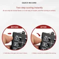 thumbnail image 4 of 18 Hole Golf Stroke Putt Score Counter Golf Score Indicator With Key Chain, Golf Score Counter Black Red Black, 4 of 6