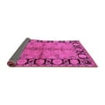 thumbnail image 2 of Ahgly Company Indoor Square Oriental Pink Industrial Area Rugs, 4' Square, 2 of 4
