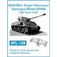 thumbnail image 1 of 1/35 M50/51 Super Sherman/Isherman/M4A3 HVSS T80-Type Track Set (165 Links), 1 of 1