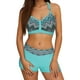 thumbnail image 1 of WILLBEST Bikini de Dos Piezas Con Estampado Tropical Para Mujer, Traje de Baño Dividido, Top Corto Con Pantalones Cortos, Traje de Baño de Dos Piezas, 1 of 5
