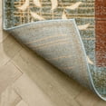 thumbnail image 3 of Well Woven Barclay Hannover Modern Patchwork Botanical Light Blue 7'10" x 9'10" Area Rug, 3 of 8