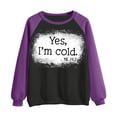 thumbnail image 5 of 2023 Chandail en Molleton Mode pour Femmes 50 % de Réduction Liquidation T-shirt Imprimé Manches Longues Blouse Col Rond Hauts Décontractés Chandail en Molleton, 5 of 5