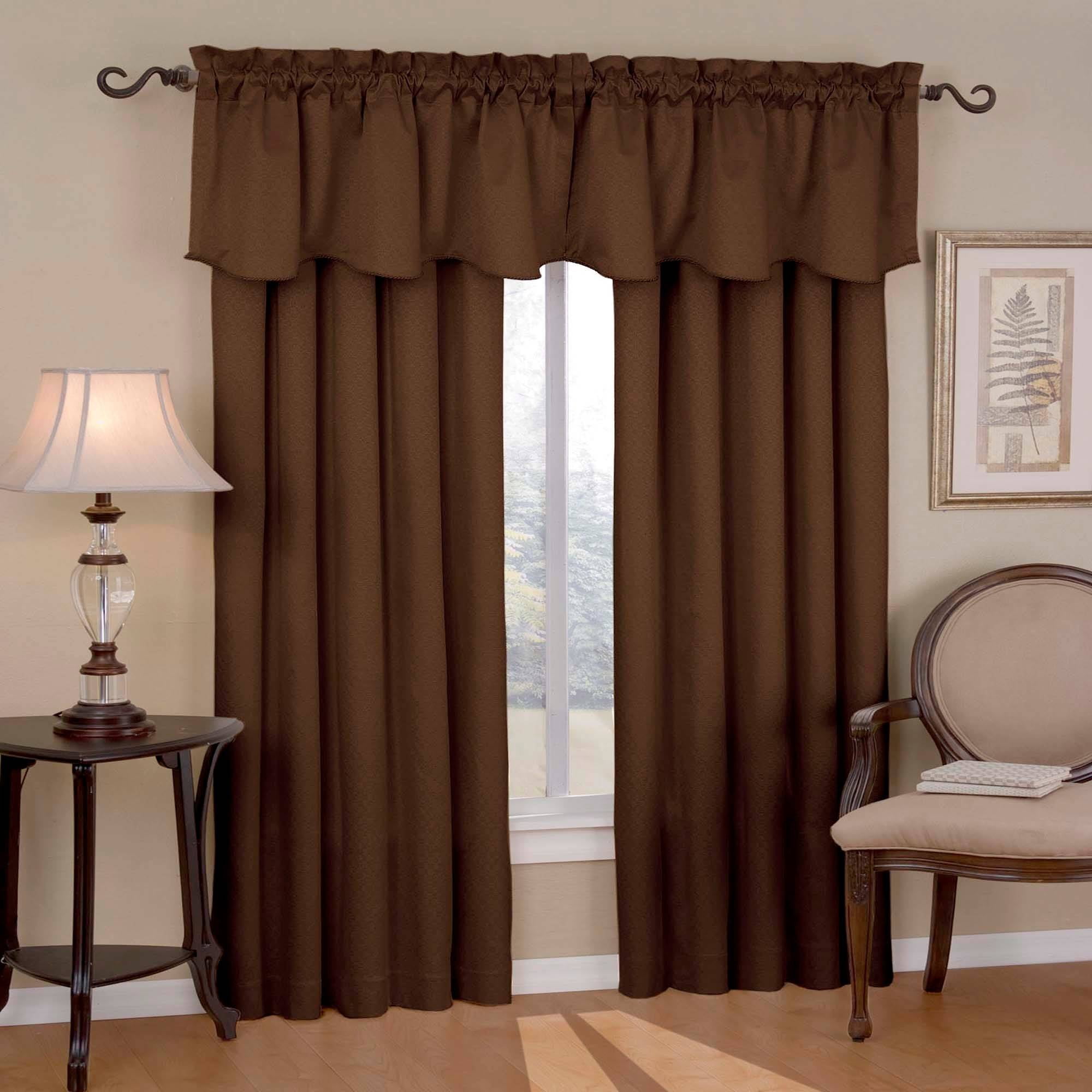Eclipse Nottingham Thermal Energy Efficient Rod Pocket Curtain Panel Eclipse Nottingham Thermal Energy Efficient Rod Pocket Curtain Panel