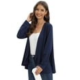 thumbnail image 3 of baywell Women's Lightweight Open Front Cardigans Long Sleeve Casual Soft Drape Spring Fall Cardigan Regular&Plus Size Soft Cozy Coat Outwear S-4XL, 3 of 8