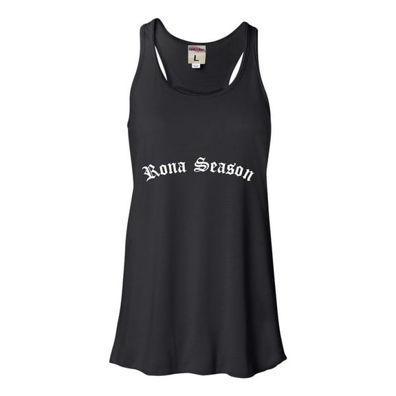 Womens Rona Season Flowy Racerback Tank Top T-Shirt