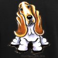 thumbnail image 3 of CafePress - Basset Sit Pretty Women's Dark Pajamas - Women's Short Sleeve Print T-Shirt and Pants Dark Cotton Pajama Set, 3 of 7