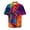 Multicolour, variant on SHIXIAOO Men's Casual Fashion Plus Size Loose Trend 3D Digital Print Lapel Short Sleeved Shirt 90s Button up Mens Shirts Large Tall Shirts Men Blouse Button down Shirt Grandfather Shirt Leotard Men