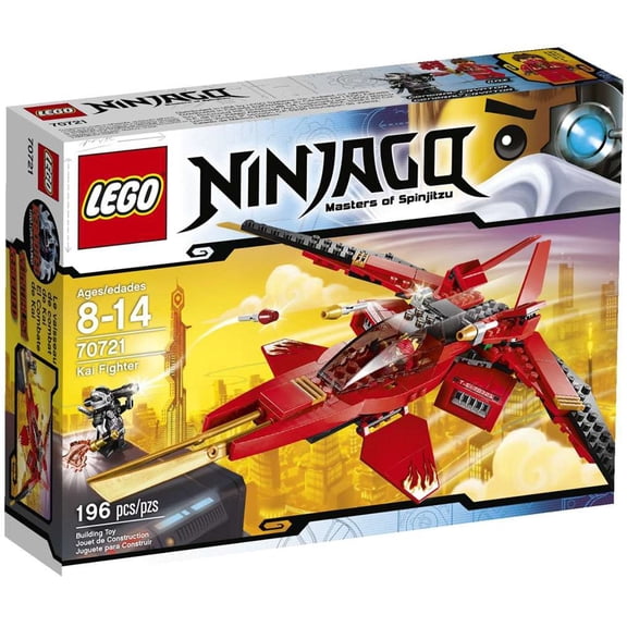 Pre-Owned Ninjago Rebooted Kai Fighter Set LEGO 70721 [Damaged Package]