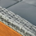 thumbnail image 2 of Greemotion Bahia Tobago Solid Teak Wood Outdoor Modular Daybed in Gray/Natural, 2 of 5