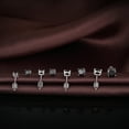 thumbnail image 7 of Men Earrings Black Diamond Earrings for Men Women Diamond Screw Back Stud Earrings Black CZ Studs Mens Studs Black Cubic Zirconia Earrings Studs 4mm, 7 of 7