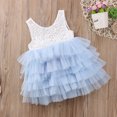 thumbnail image 3 of Gupgi Robe TuTu Sans Manches en Dentelle à Dos Creux Multi-Couches pour Petites Filles, 3 of 3