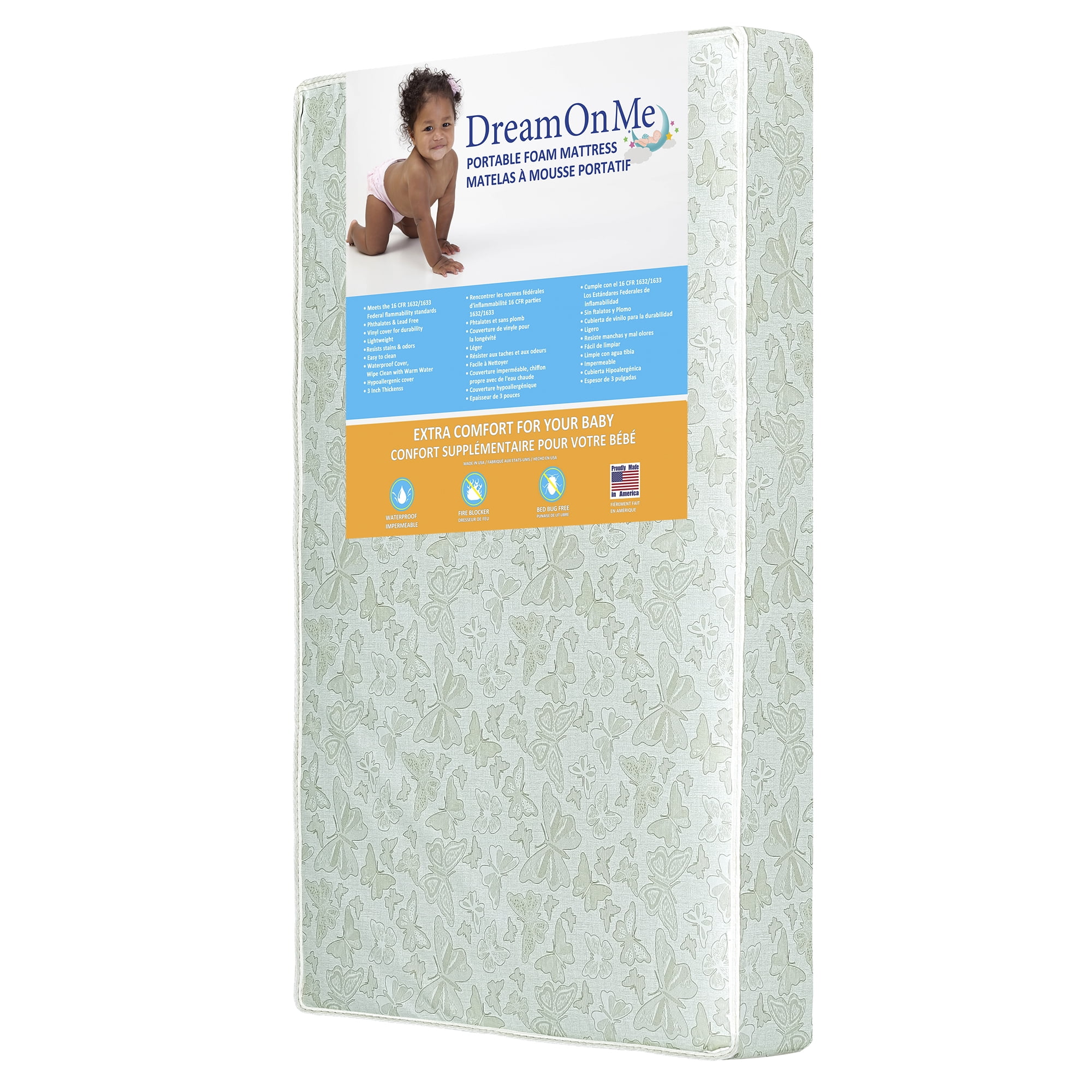 3 inch mini crib mattress