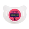 thumbnail image 1 of Chupón digital inteligente para bebés con termómetro incorporado - Rosa, mide temperatura rápida y precisa en 60 segundos, pantalla LCD y alarma sonora. Hecho de silicona médica segura para recién, 1 of 6