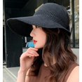 thumbnail image 2 of CoCopeaunts Visor Hat for Women Women Wide Brim Sun Hat Summer Hat UV Protection Adjustable Foldable Beach Hat 2023, 2 of 5