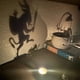 thumbnail image 4 of Decoración de mesa para Festival de Halloween, decoración creativa de esqueleto de demonio, luz y sombra, utilería de atmósfera de Halloween, 4 of 4