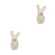 thumbnail image 3 of Mini conejos articulados Yuarrent colgante de juguete de peluche Beige 6cm 2piezas, 3 of 6