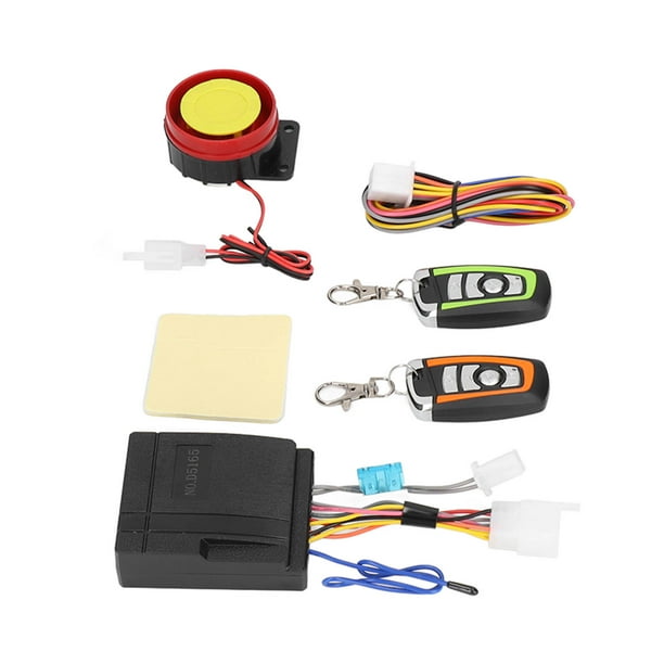 Dispositivo antirrobo para motocicletas, alarma de seguridad para motocicletas de 12 V Sistema de alarma de seguridad para motocicletas Sistema de alarma para motocicletas Experiencia incomparable