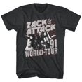 thumbnail image 2 of Saved by the Bell Zack Attack World Tour Black Heather T-Shirt, 2 of 3