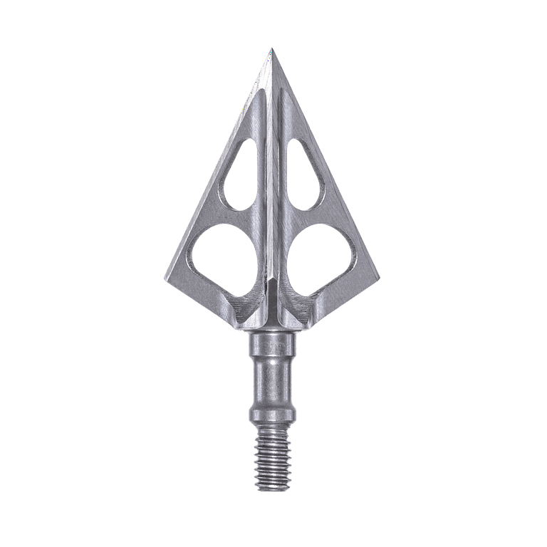 Muzzy One 3-Blade Fixed Broadhead, 100 Grain, 3-pack, Stainless