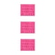 thumbnail image 1 of Toystoory Moldes para mousse Accesorios Molde en relieve Fundición de caramelos Die Minúsculas/Rosa Type1 NO1 Toystoory CBP267468, 1 of 6