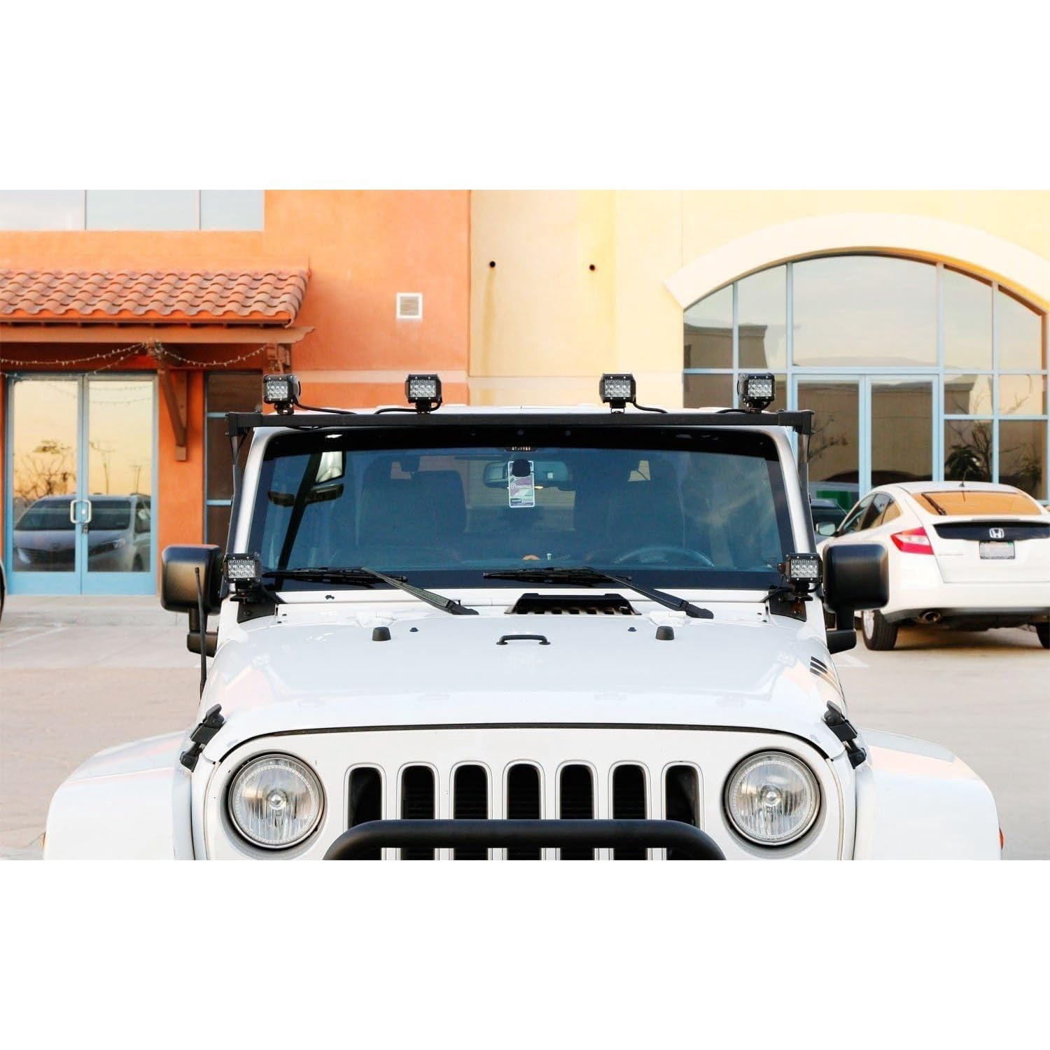 Xenon White 36W LED 3-Inch Pod Lights For Jeep Truck SUV Off-Road ATV 4x4 Fog Driving Lights, Backup Reverse Lamps, Search Lighting, etc