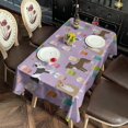 thumbnail image 3 of Boxer Dog Pitbull Terriers Dog and Drinks Rectangle Tablecloth 60"x102",Waterproof Polyester Rectangle Table Cloth, Wipeable Spillproof Polyester Tablecloth for Dining, Camping, Indoor and Outdoor, 3 of 6