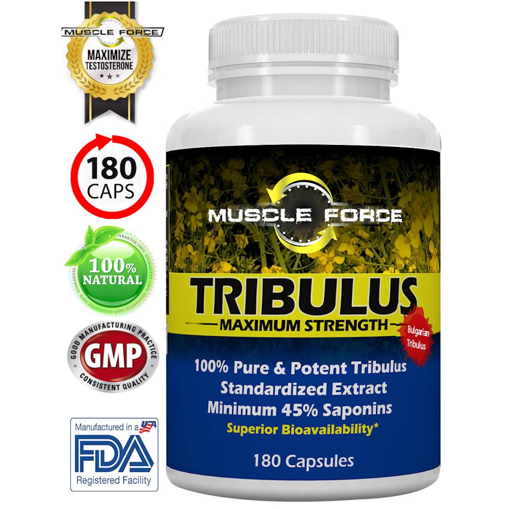 Sale Tribulus Terrestris 180 Count Bottle! 1500mg Maximum Strength