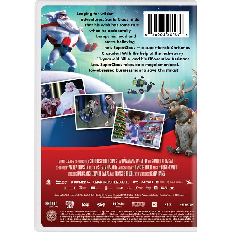 SuperClaus (DVD), Family, Shout! Factory - Walmart.com