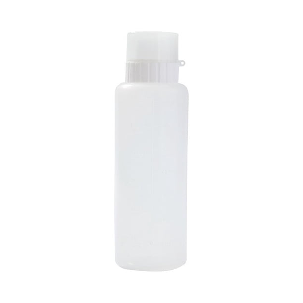 Toystoory Botella exprimible de 5 orificios, a prueba de polvo, lavable a mano, recargable, para condimentos, cocina, restaurante, contenedor para Picnic Cocina y Comedor Blanco 350ml Toystoory HA063280-02B