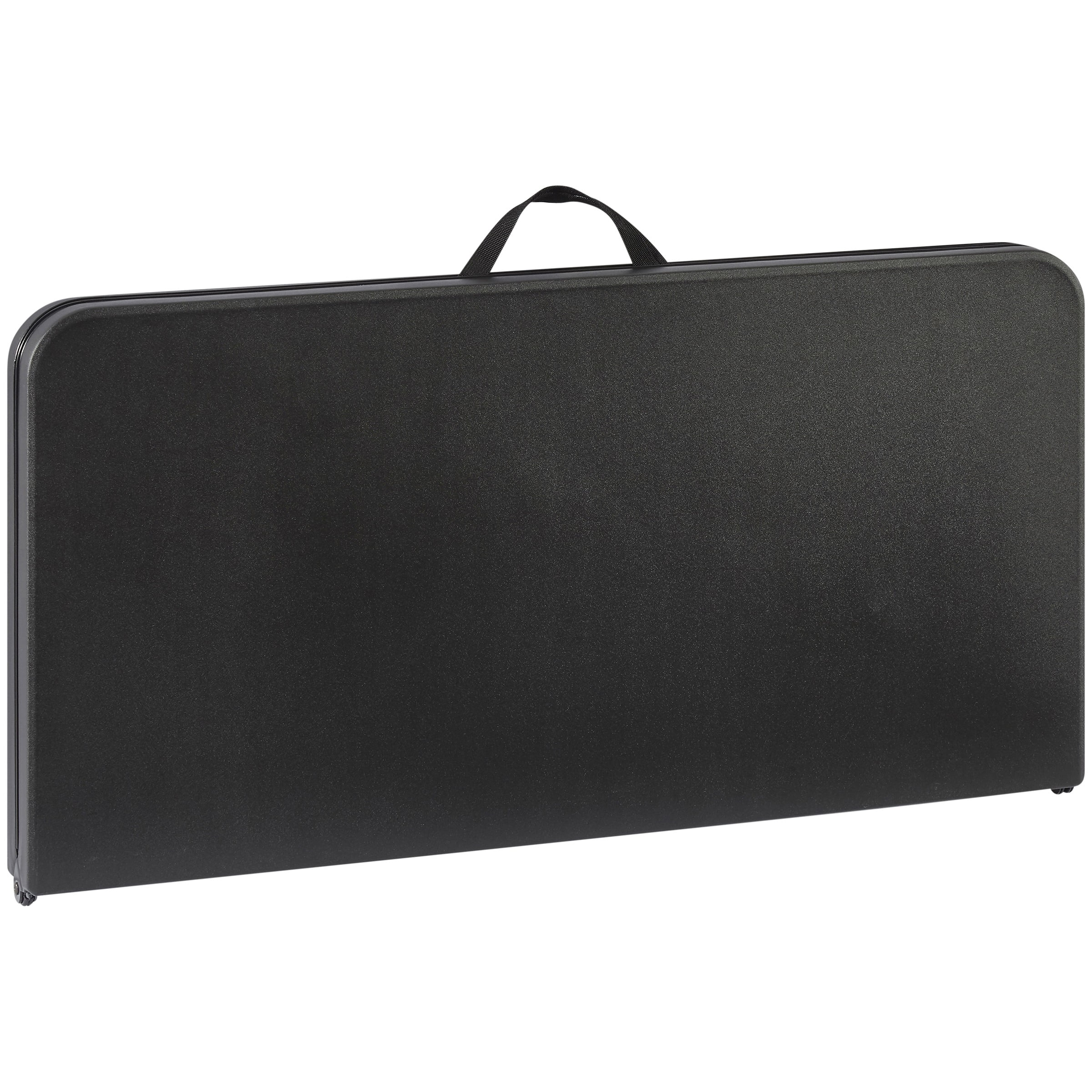 Mainstays 34" Square Centerfold Folding Card Table, Black