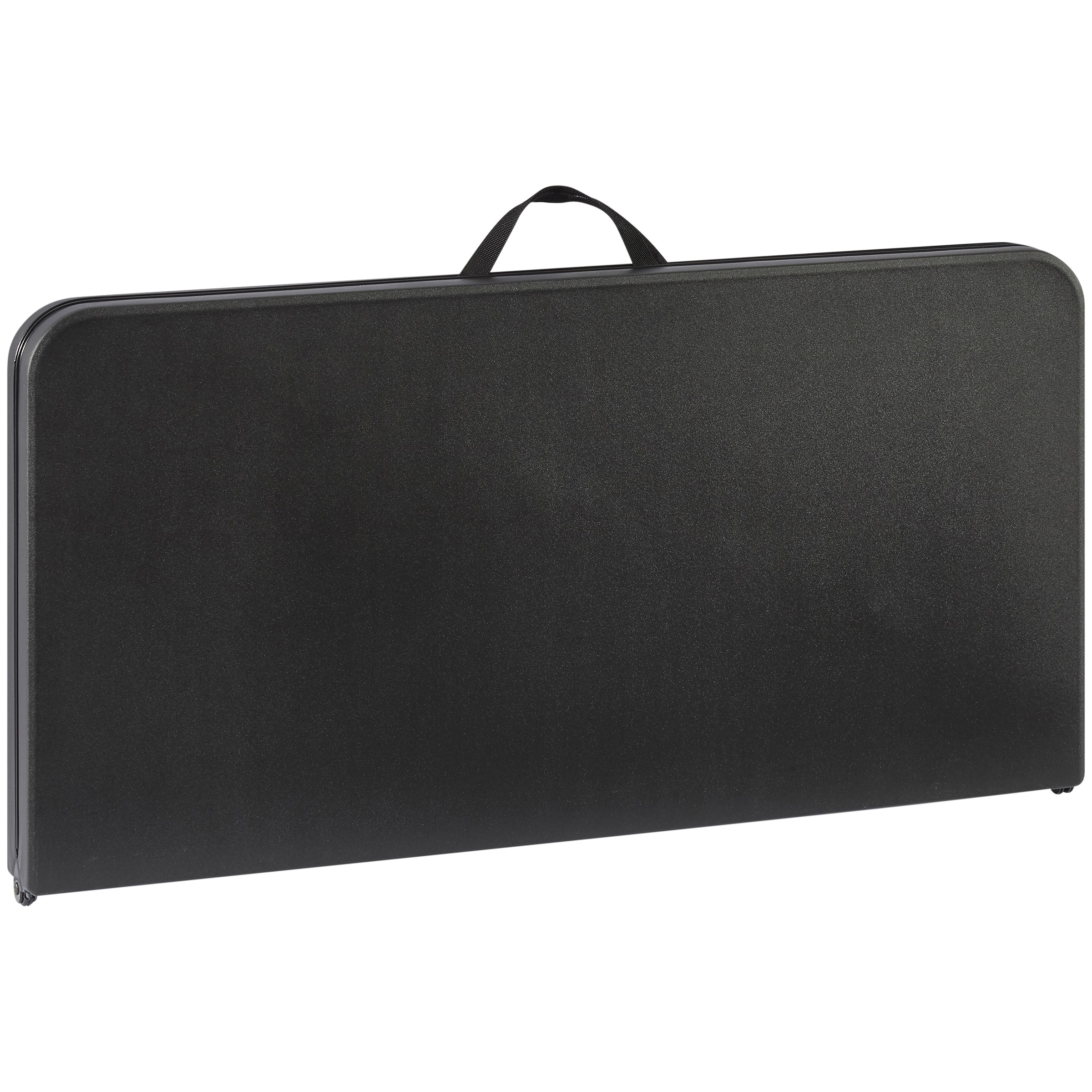 Mainstays 34" Square Centerfold Folding Table, Black photo 3