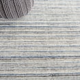 thumbnail image 6 of SAFAVIEH Mirage Toby Solid Area Rug, Ivory/Blue, 6' x 6' Square, 6 of 8