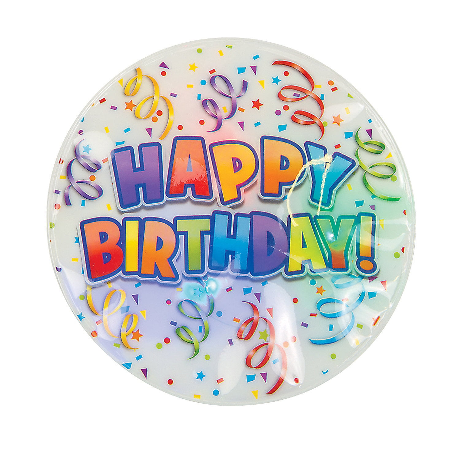 Light Up Birthday Party Badge - Jewelry - 12 Pieces