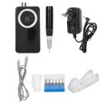 thumbnail image 1 of Taladro eléctrico para uñas de 35000 rpm, pulidora de uñas portátil, herramienta de manicura y pedicura, enchufe estadounidense negro, 1 of 14
