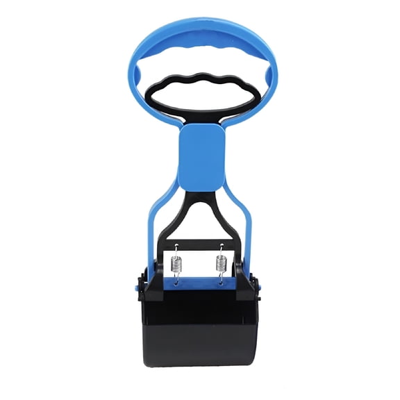 ACDANC Portable Handle Pet Dog Pooper Scooper Cleaning Pick Up Grabber Remover Tools Plastic Poop Scoopers For Dogs Pink Purple Blue