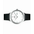 thumbnail image 3 of Westar Profile Leather Strap White Dial Quartz 50214STN101 Men's Watch, 3 of 3