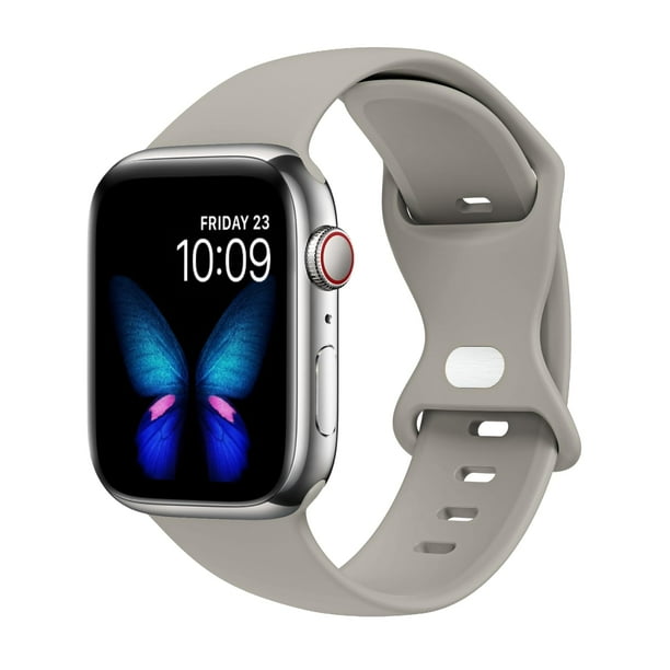 Tighesen Bandas Deportivas Compatibles Con Apple Watch Band Ultra 2/Ultra Se Series 9/8/7/6/5/4/3/2/1 38 Mm 40 Mm 41 Mm 42 Mm 44 Mm 45 Mm 49 Mm S/M M/L Para Mujeres/Hombres Correa De Silicona Para Iwa