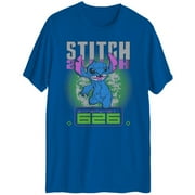Hybrid Mens Stitch Short Sleeve T Shirt Blue Medium